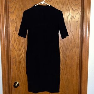 H&M black size 12 body-con dress